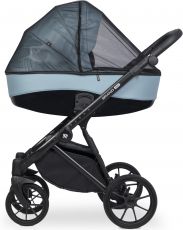 Детская коляска 2 в 1 Riko Brano PRO 02 Crystal Blue